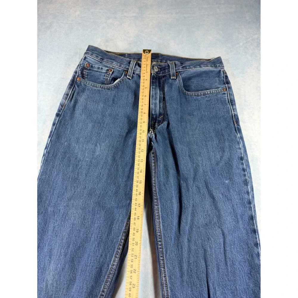 Levi's 550 Relaxed Fit Jeans Mens 32x32 Blue Excellent Tapered Leg Denim